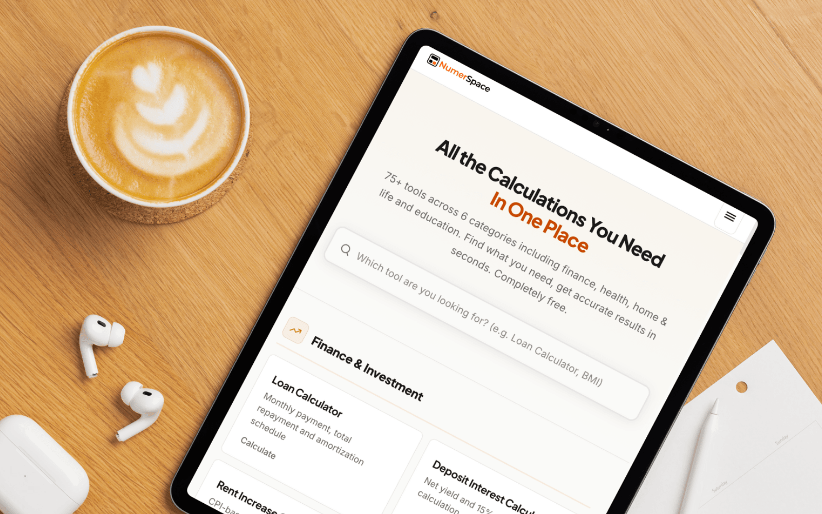 NumerSpace - Calculator Platform